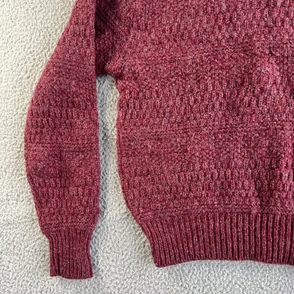NEW Vintage J. Crew Sweater Mens Extra Large Red Oarsman Shetland Fisherman USA‎